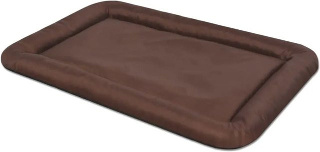 vidaXL Hundebett XXL Braun aus PU-beschichtetem Oxford-Gewebe mit rutschfester Unterseite B/T/H: 139 x 170 x 62 cm - Bild 1