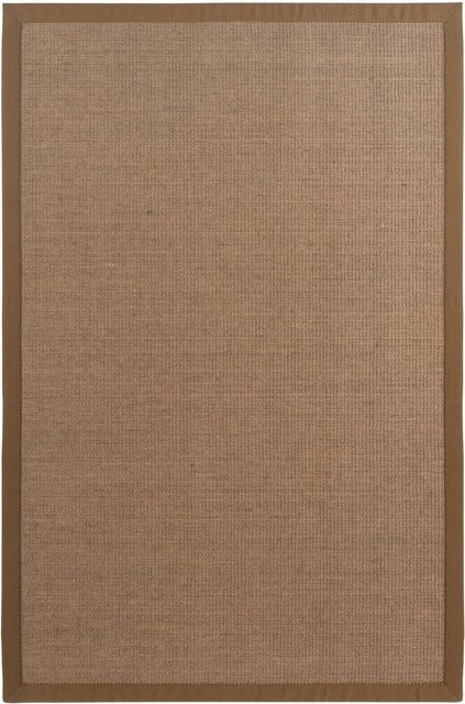 Pola Karat Sisal-Teppich aus Naturfasern in Braun mit rutschhemmendem Latex-Rücken - Bild 1
