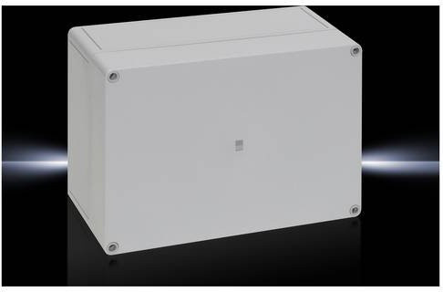 Rittal Universalgehäuse aus Polycarbonat in Grau, B/T/H: 25,4 x 18,0 x 11,1 cm - Bild 1