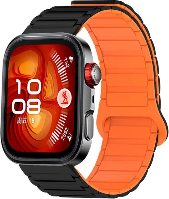 AgoodPlus Uhrenarmband Silikon, Schwarz, Unisex - Bild 1