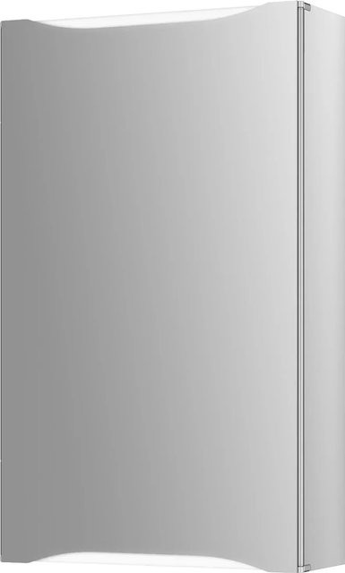 Jokey Spiegelschrank Saron I in Weiß Hochglanz mit LED, B/H/T: 44,6 x 73,5 x 16,8 cm - Bild 1