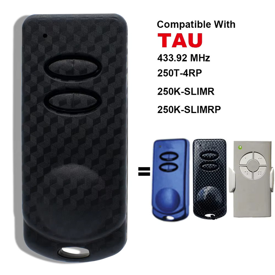 Scimagic-RC Garagentoröffner Fernbedienung Rolling Code Controller 433,92MHz für TAU 250K-SLIMRP 250T-4RP 250K-SLIM in Schwarz - Bild 2