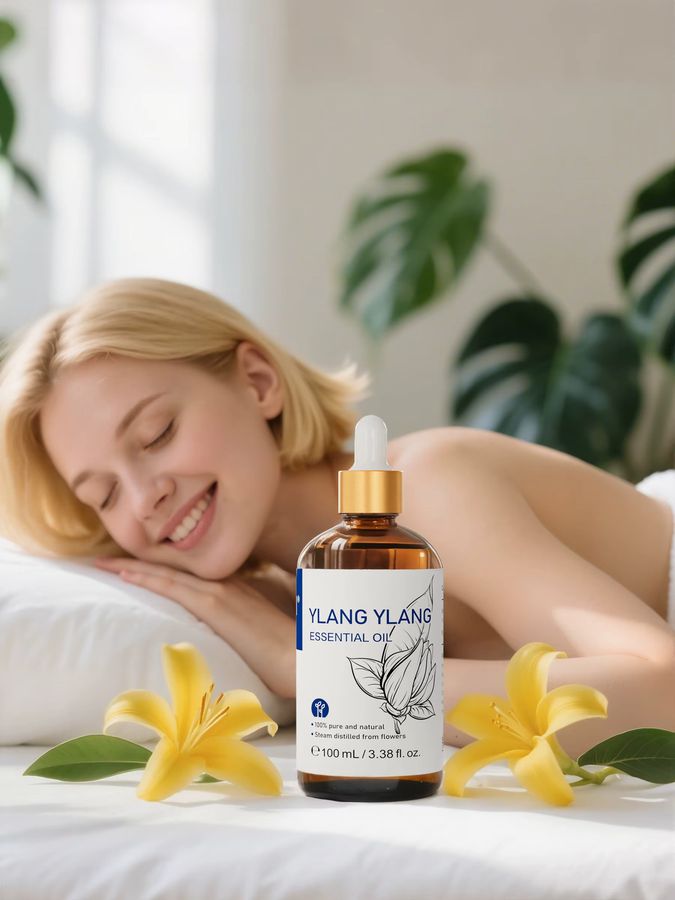 HIQILI Ätherisches Öl mit Ylang-Ylang, Citronella und Geranie, 100 % natürlich, 100 ml - Bild 4