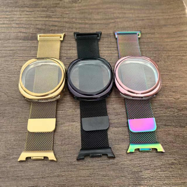 Mlanese Uhrenarmband Edelstahl, Milanaise, für Samsung Galaxy Watch 8 - Bild 1