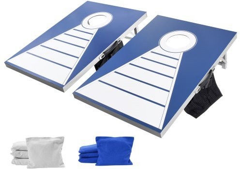 VEVOR Cornhole Set, Corn Hole Game Boards, Metall, 8 Bean Bags - Bild 1