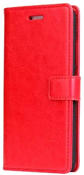 Just Case Retro-Brieftasche aus PU-Leder als Flip-Cover für Nokia 5 5.1 Plus und Nokia X5 in Rot - Bild 1