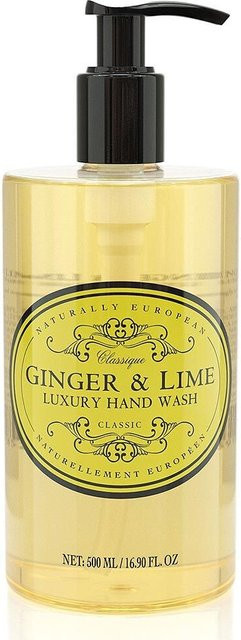 Naturally European Flüssigseife Ginger & Lime, 500 ml, mit Sheabutter - Bild 1