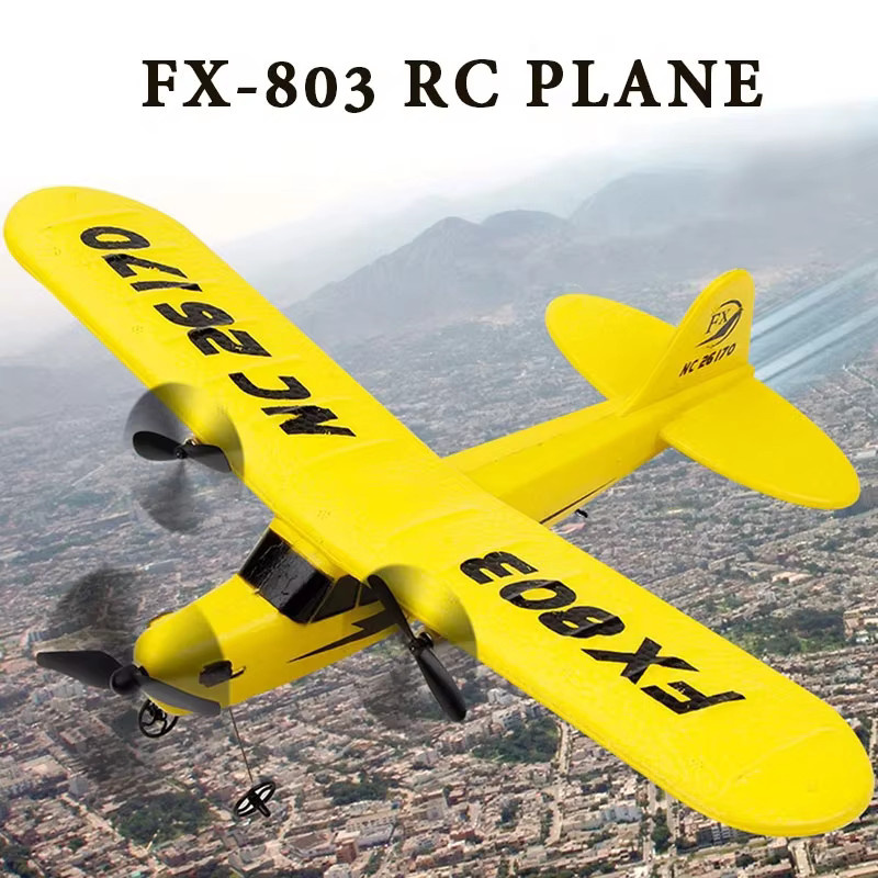 ANTSIR FX803 RC Flugzeug, 2,4G 2CH EPP Schaum, ferngesteuert, Blau - Bild 2
