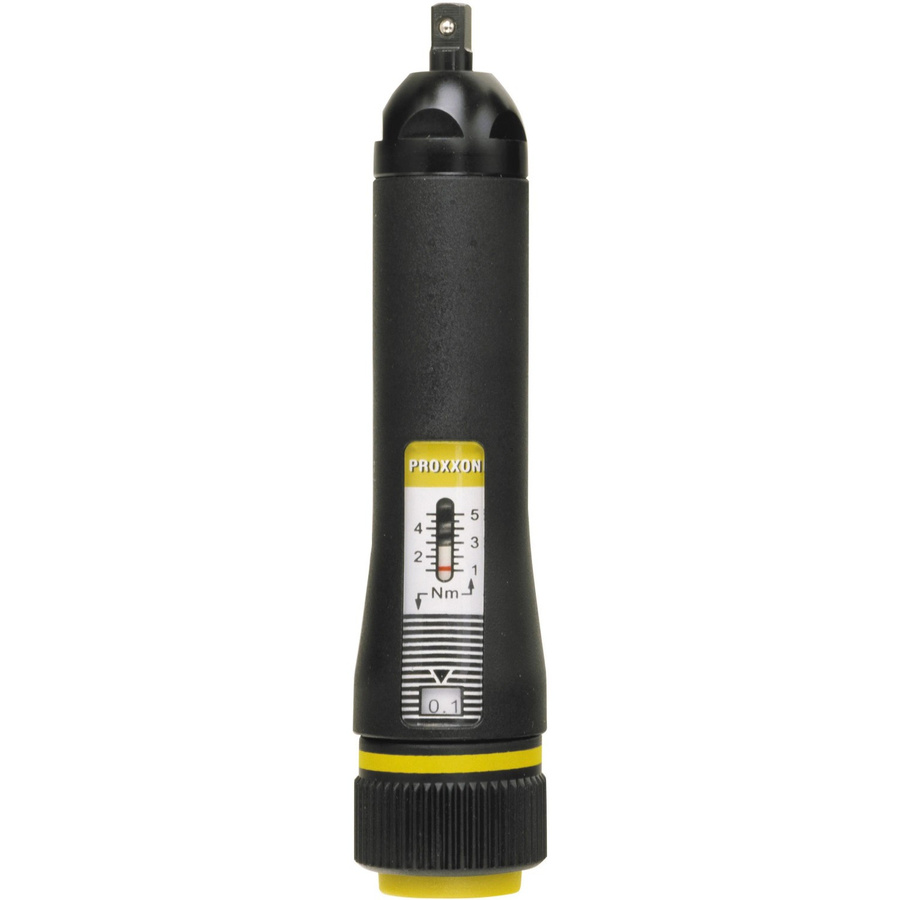 Proxxon MICRO-Click-Drehmomentschrauber MC 5, 1 - 5 Nm, 1/4 Zoll, Schwarz - Bild 2