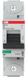 ABB S801N-C6 Leitungsschutzschalter 6A 230V Grau - Bild 1