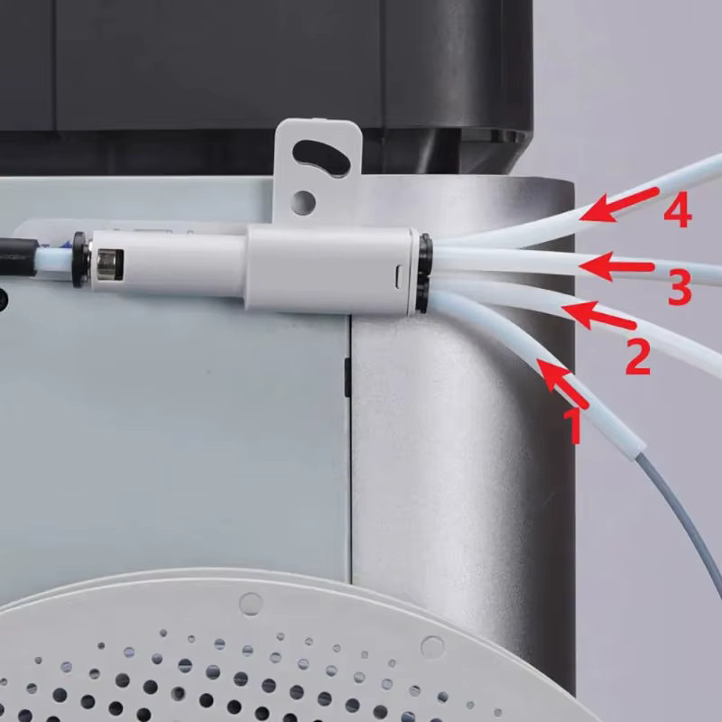 Tuo Erweiterungsanschluss für 3D-Drucker-Zubehörrohr in Weiß für FDM-Drucker - Bild 3