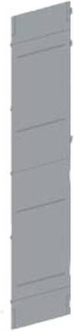 Siemens Trennwand 8PQ3000-0BA16 aus Metall in Grau, B: 60,0 cm, H: 190,0 cm, T: 0,1 cm - Bild 1