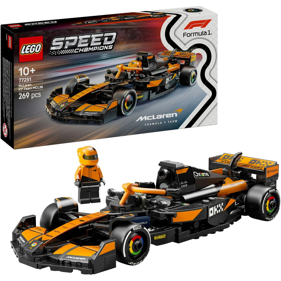 LEGO Speed Champions McLaren F1 Team MCL38 Rennauto - Bild 4