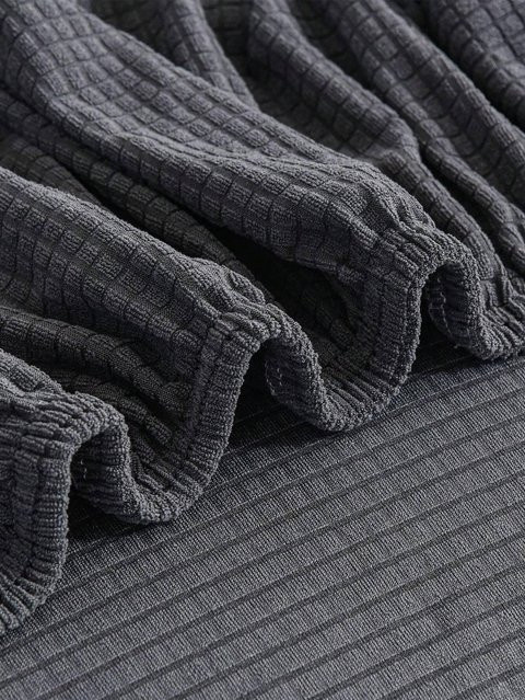 Wasserdichter Jacquard Stretch Sofabezug in Grau für dein Sofa - Bild 1