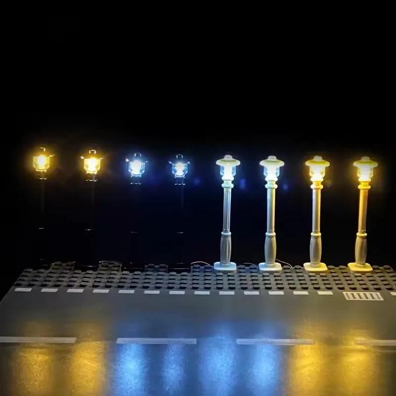 Yiran toy Stadt Straße Ampel LED USB Lampe Bausteine Zubehör - Bild 3