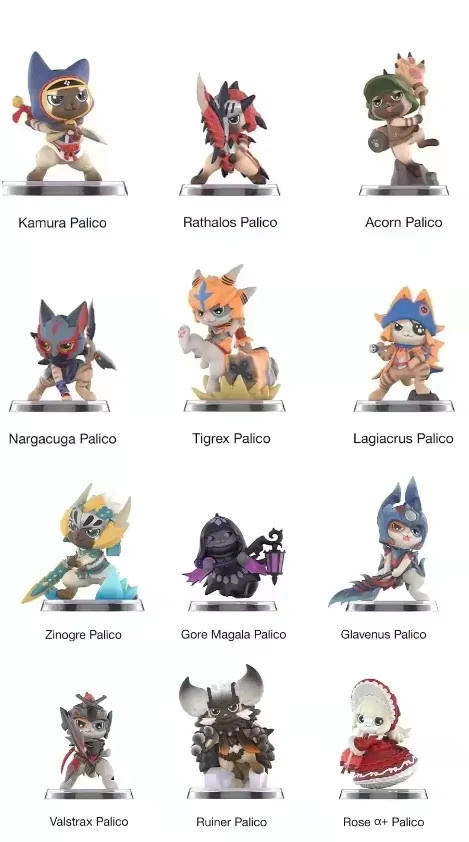POP MART Monster Hunter Palico Serie, Blind Box, Puppe Figur - Bild 3