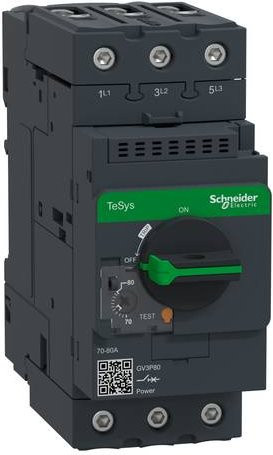 Schneider Electric GV3P80 Motorschutzrelais in Grau - Bild 1