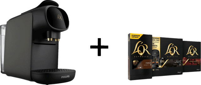 Philips L'OR Barista Sublime LM9012/23 Kapselmaschine in Grau/Schwarz mit Nespresso-Kompatibilität - Bild 1