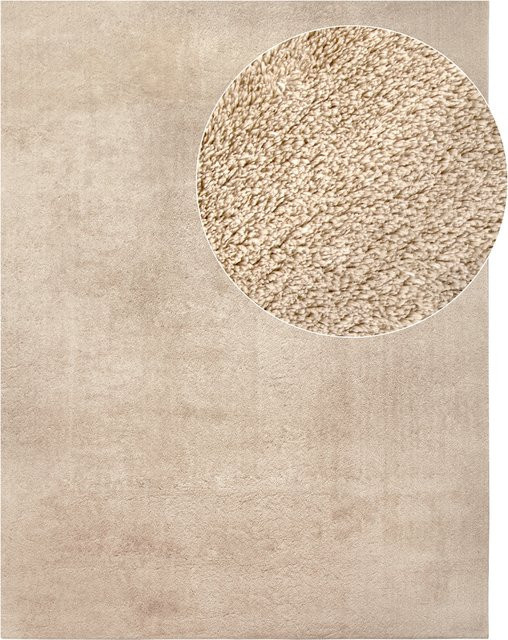 Teppich Calissa beige B: 100 cm, T: 200 cm, waschbar und rutschfest - Bild 1