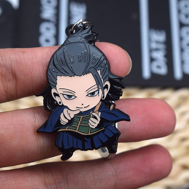 YiYuYiHua Halskette, Anime Satoru Gojo Geto Suguru, Silber, Unisex - Bild 1