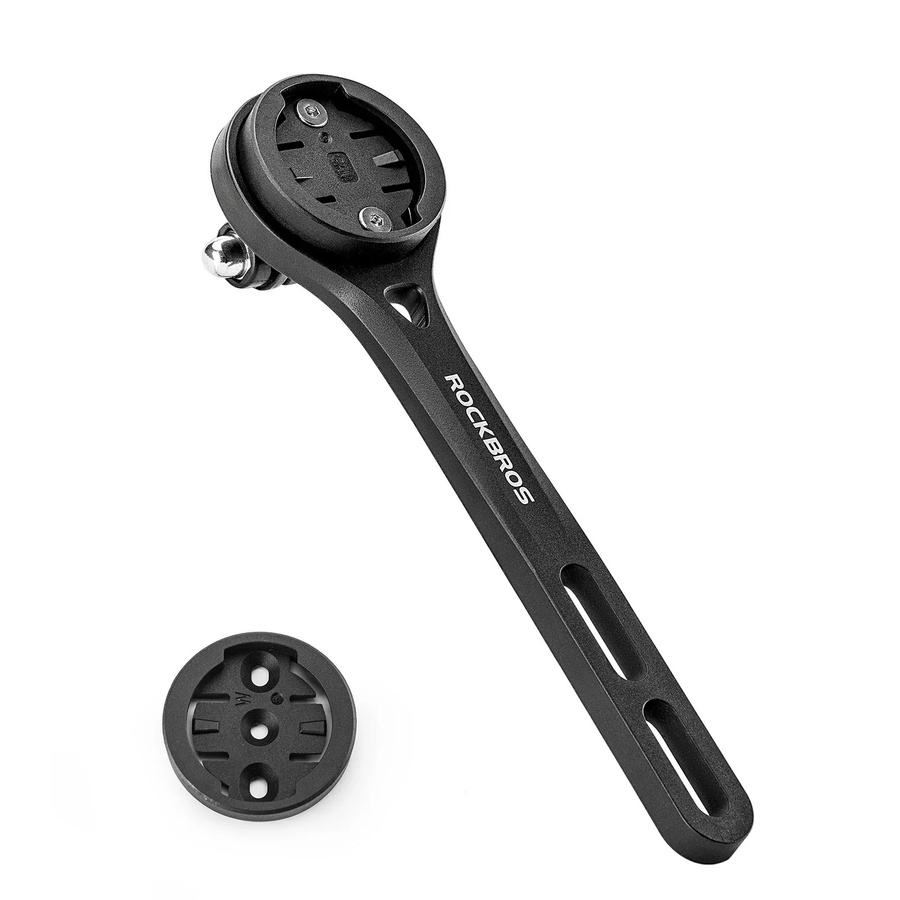ROCKBROS Fahrradcomputer Halterung für Garmin, Wahoo und Bryton GPS in Schwarz - Bild 1