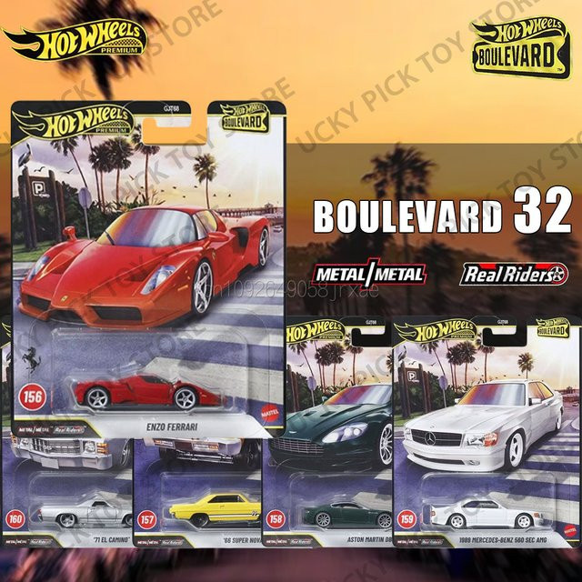 Hot Wheels Premium Series Boulevard, Modellauto, ab 14 Jahren - Bild 1
