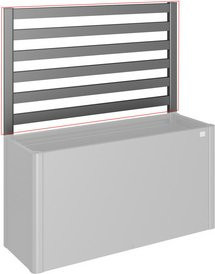 BIOHORT Rankgitter DaVinci für Hochbeet, dunkelgrau-metallic, Breite: 152 cm, Höhe: 91 cm - Bild 1
