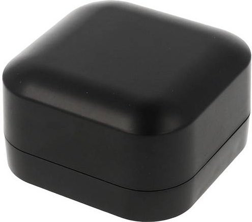 Hammond Electronics 1556BBK Universal-Gehäuse aus flammhemmendem ABS-Kunststoff in Schwarz, B/T/H: 8,0 x 8,0 x 4,5 cm - Bild 1