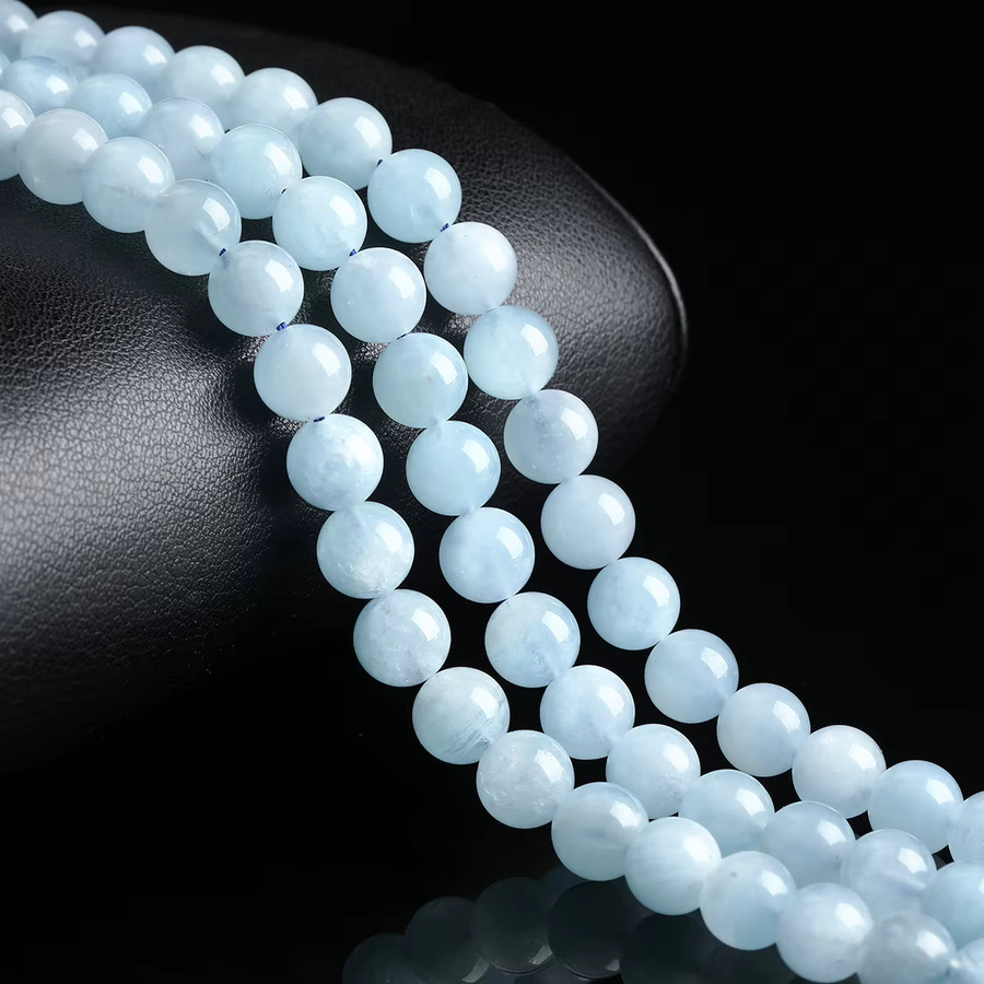 Perle Aquamarin, Blau, Unisex - Bild 3