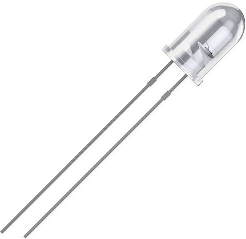 Quadrios LED 2111O182 Weiß Rund 5mm Transparent 15000 mcd 25° 20mA 3V - Bild 1