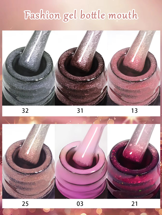 VOKY Gel-Nagellack-Set, Farbwechsel, 7 ml - Bild 5