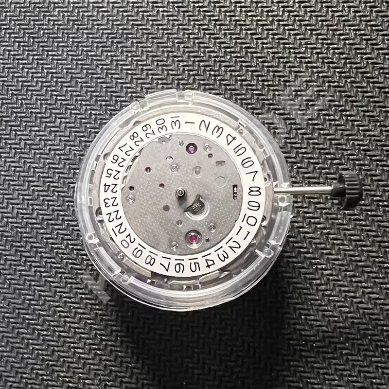 Mechanisches Uhrwerk Automatik, 24 Juwelen, Silber - Bild 2
