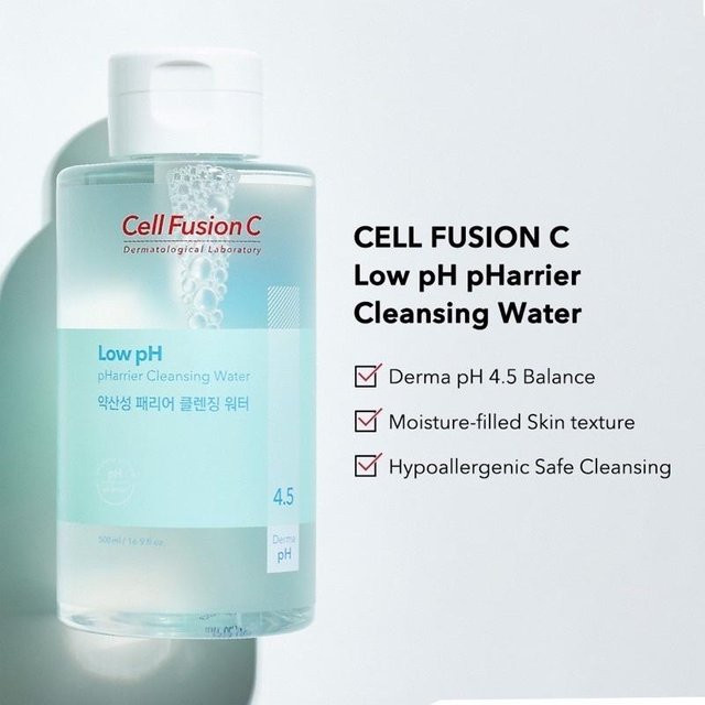 Cell Fusion C Low Ph pHarrier Reinigungswasser, 500 ml, mit Panthenol - Bild 1