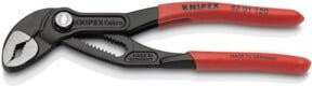 Knipex Cobra Hightech Wasserpumpenzange aus Chrom-Vanadium-Stahl in Grau und Rot, 150 mm - Bild 2