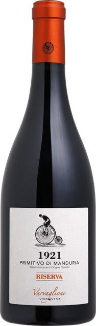 Varvaglione 1921 Primitivo di Manduria Riserva 2015 Rotwein, Italien, 0,75 l - Bild 1
