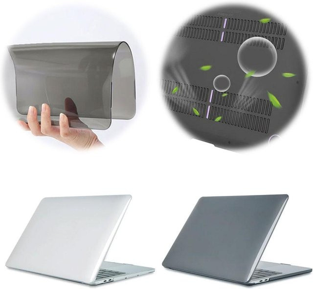 Transparente kratzfeste Schutzhülle für Apple MacBook Neo 13" - Bild 1