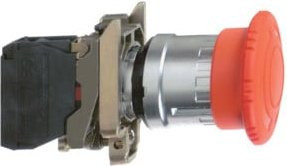 Schneider Electric Not-Aus-Taster XB4BS8444 mit 2Ö in Rot und IP66 Schutzart - Bild 1