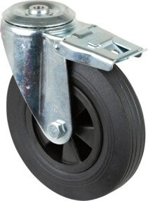 BS Rollen Transportrolle in Schwarz aus Kunststoff, B/T/H: 121 x 40 x 200 cm - Bild 1