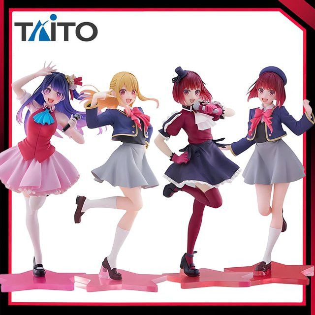 TAiTO Coreful Oshi No Ko Anime Action Figure Hoshino Ai B Komachi Arima Kana Hoshino Ruby Uniform aus PVC - Bild 1
