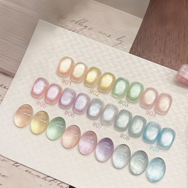 MIANEL Gel-Nagellack, Eis-Klar, Schimmernd, 12 ml - Bild 1
