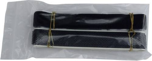 TRU Components 905-MVA8-Bag Klettband zum Aufkleben Haftteil, Schwarz, Länge: 1000 mm, Breite: 25 mm, 1 Paar - Bild 1