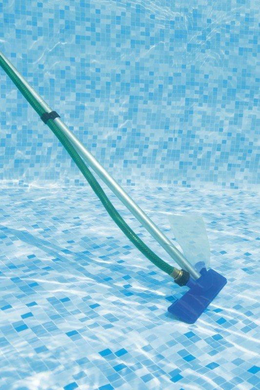 Bestway Poolreinigungsset mit Kescher und Druck-Poolsauger für Aufstellpools - Bild 3