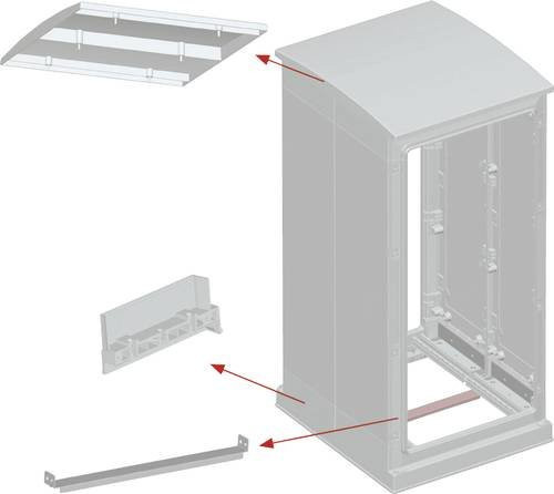 Schneider Electric NSYUVPLA Montagematerial in Grau - Bild 1