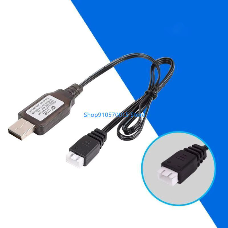 B95C 7,4 V Ladegerät für Li-Ion und Lipo Akkus mit XH-3P 2S Anschluss, Schwarz - Bild 2