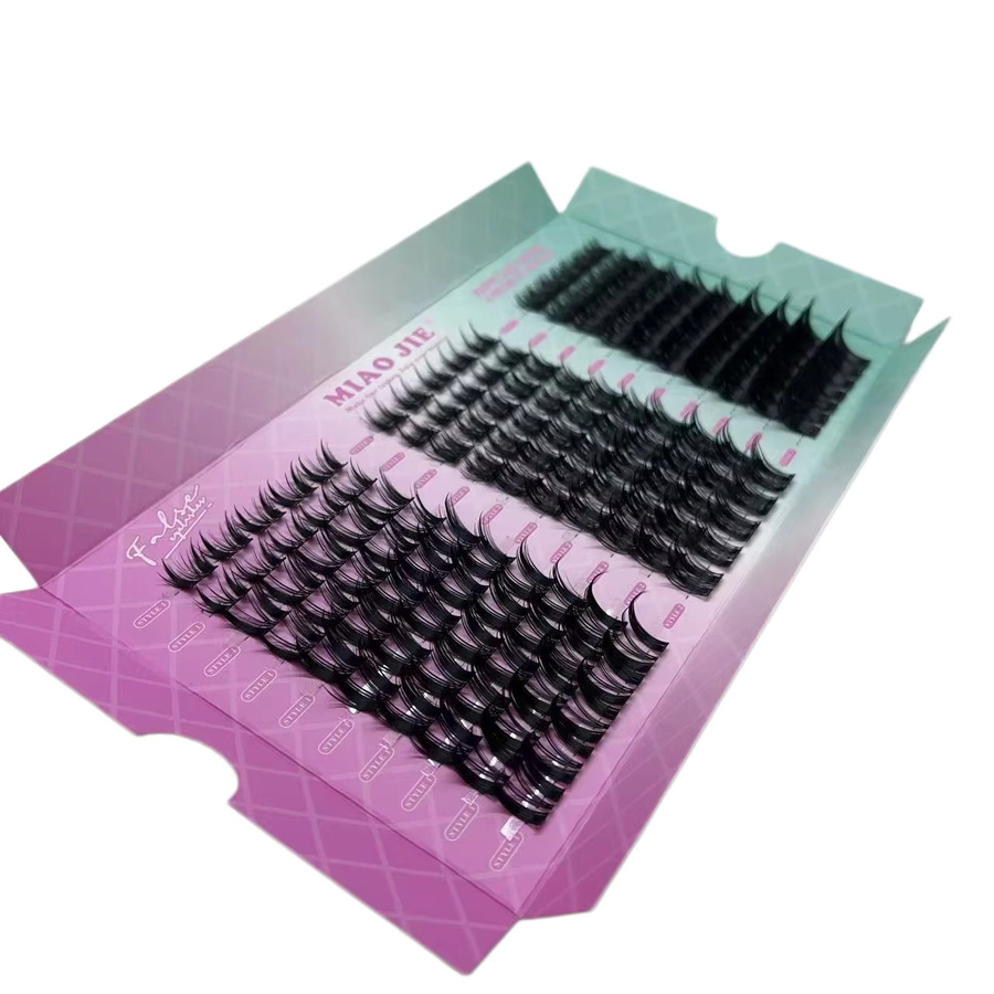MAIOJIE Wimpern-Cluster Wispy Lash Tray, Einzelne Künstliche Wimpern, Natürlich - Bild 4