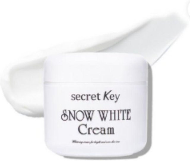 Secret Key Schneeweiß Creme, 50 g, Körperpflege - Bild 1