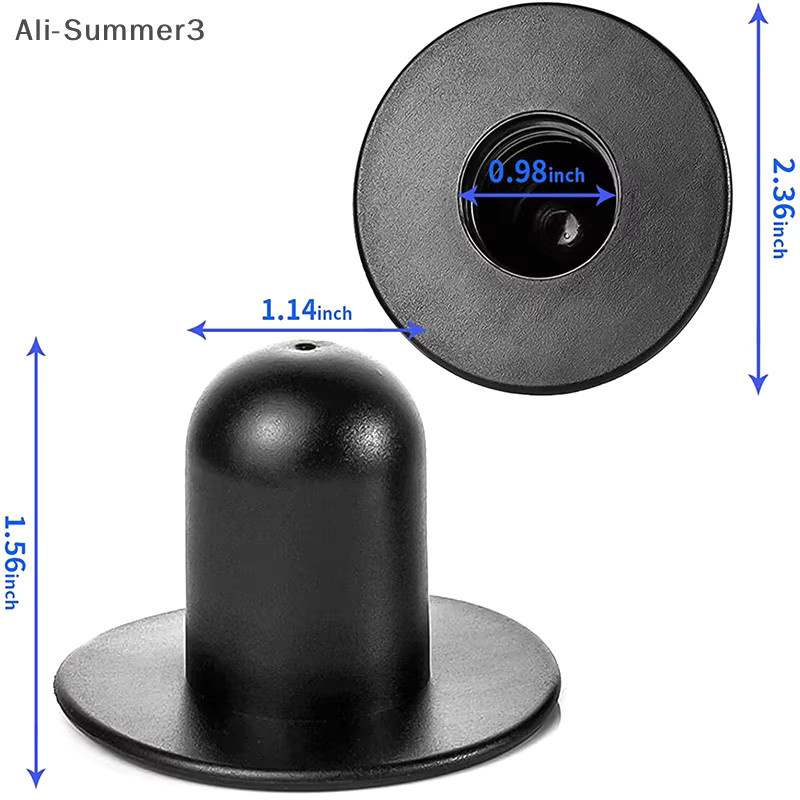 Intex Schwimmbad Wandstopfen Ersatzset, Wanddurchlass und Ablaufstopfen in Schwarz - Bild 3