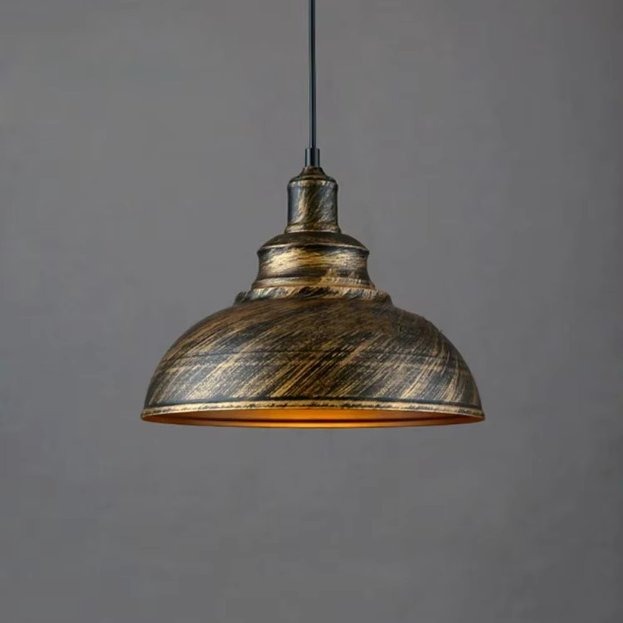 JOYINLED Retro Industrie Pendelleuchte in Bronze aus Metall für Küche, Schlafzimmer und Wohnzimmer - Bild 1