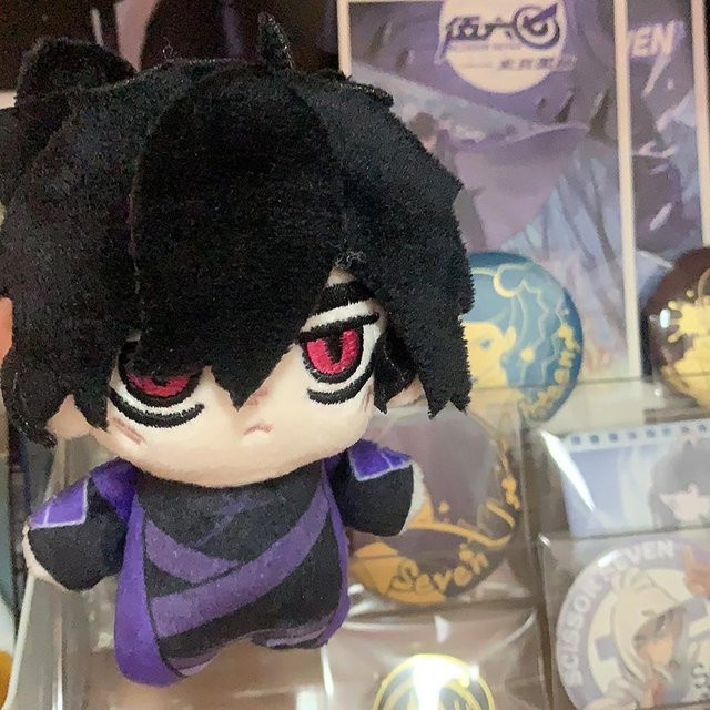 Yiran toy Anime Schere Sieben Plüschtier, Stoffpuppe, 10cm, ab 18 Jahren - Bild 1