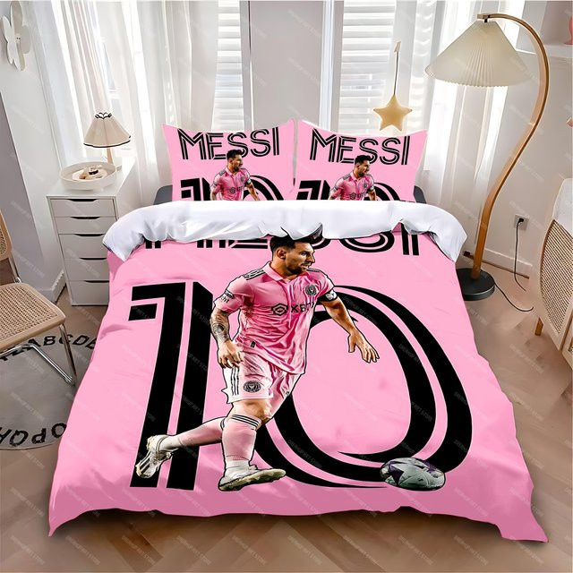 Bettwäscheset Lodestar mit Bettbezug und Kissenbezug für Kinder und Erwachsene, Pink, B/H: 90 x 200 cm - Bild 1